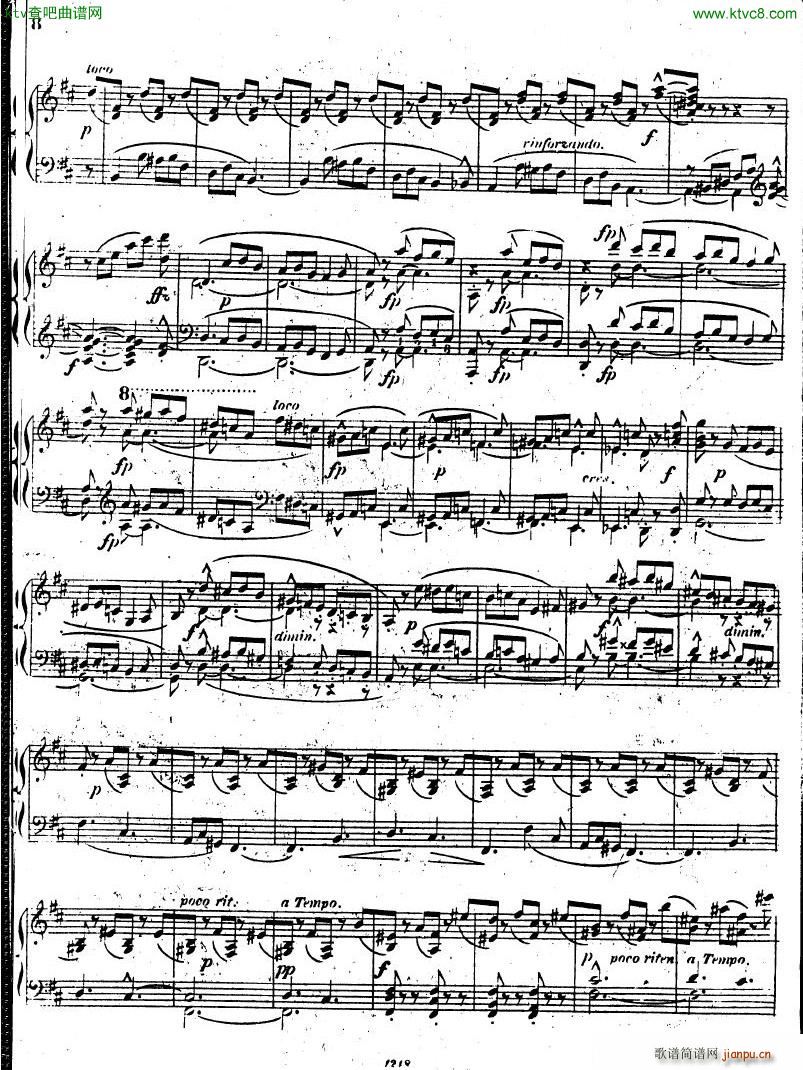 Heller Sonata Op 9(钢琴谱)7