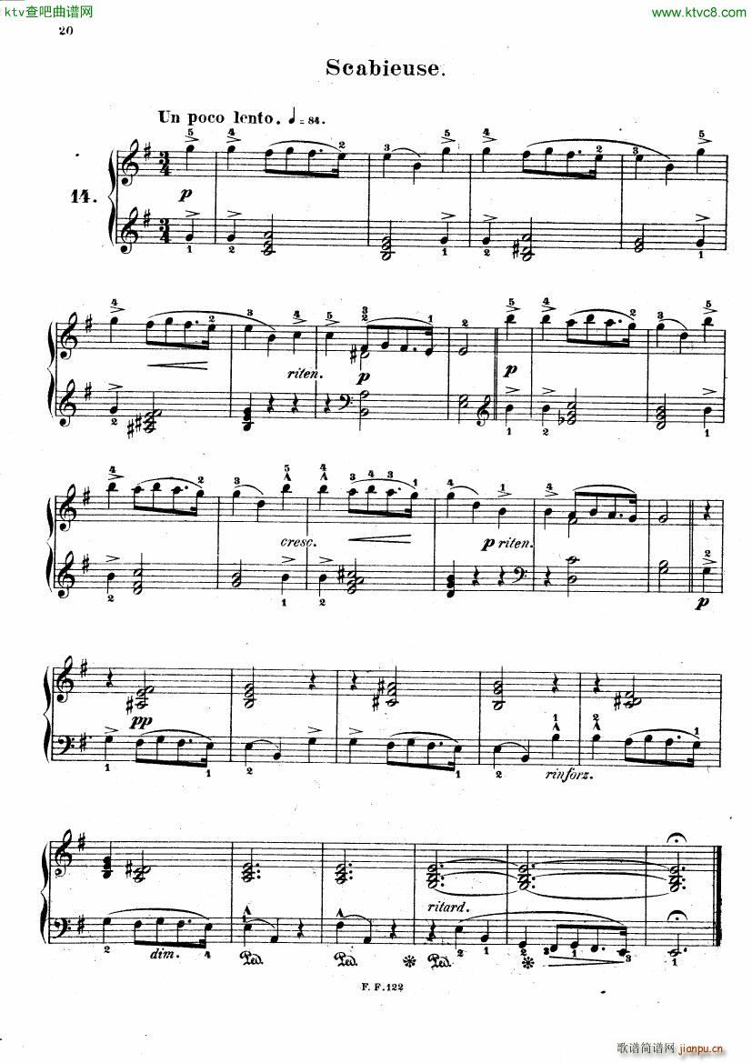 Heller Album for The Young Op 138(钢琴谱)19