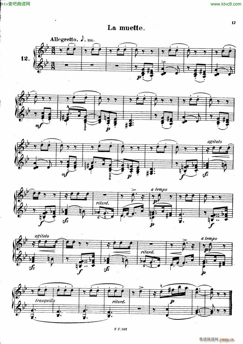 Heller Album for The Young Op 138(钢琴谱)16