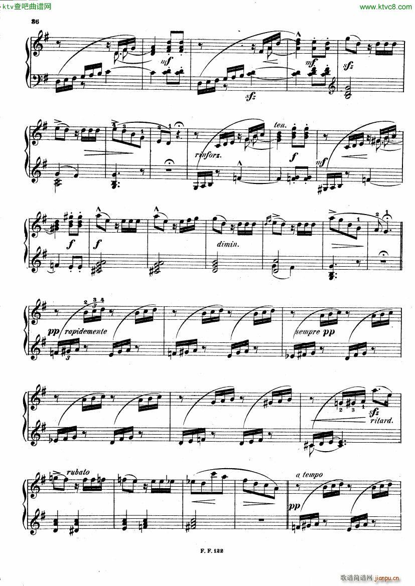 Heller Album for The Young Op 138(钢琴谱)35