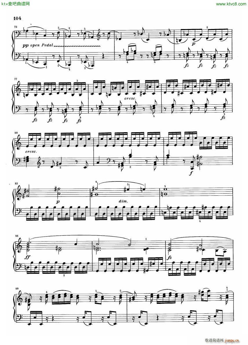 Haydn hob xvi 50sc Sonata60(钢琴谱)5