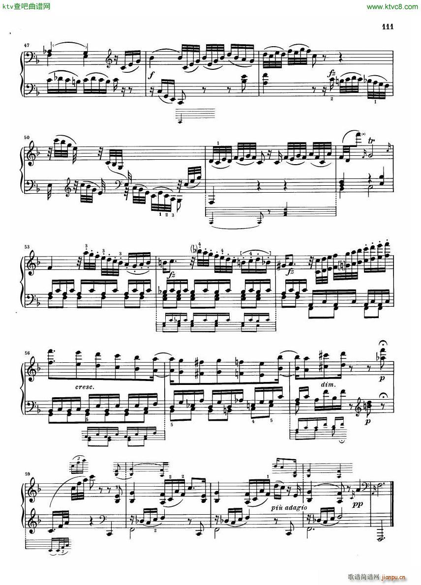 Haydn hob xvi 50sc Sonata60(钢琴谱)12