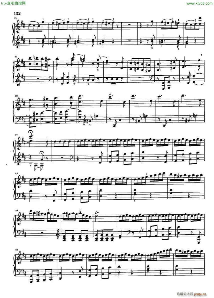 Haydn hob xvi 32sc Sonata47(钢琴谱)7