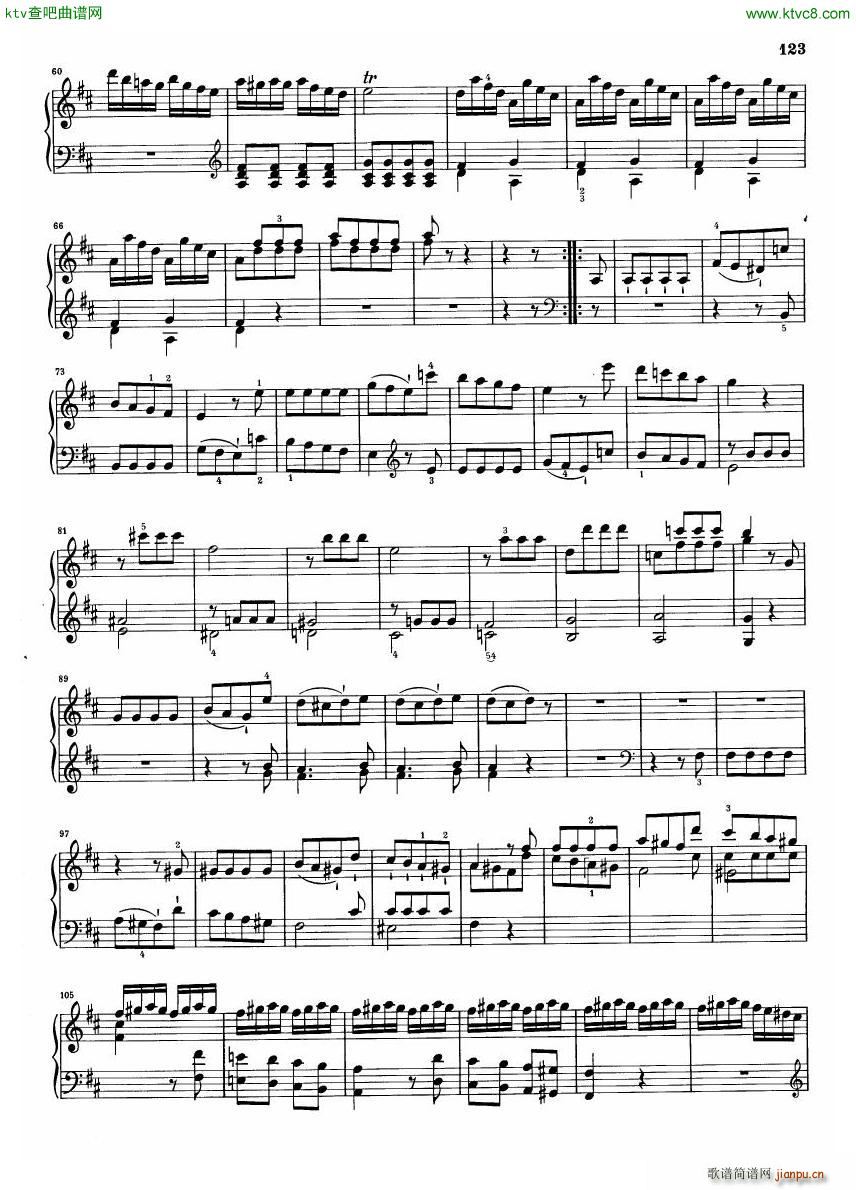 Haydn hob xvi 32sc Sonata47(钢琴谱)8