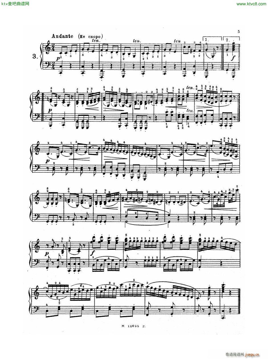 Haydn Twelve Easy Pieces For Piano(钢琴谱)6