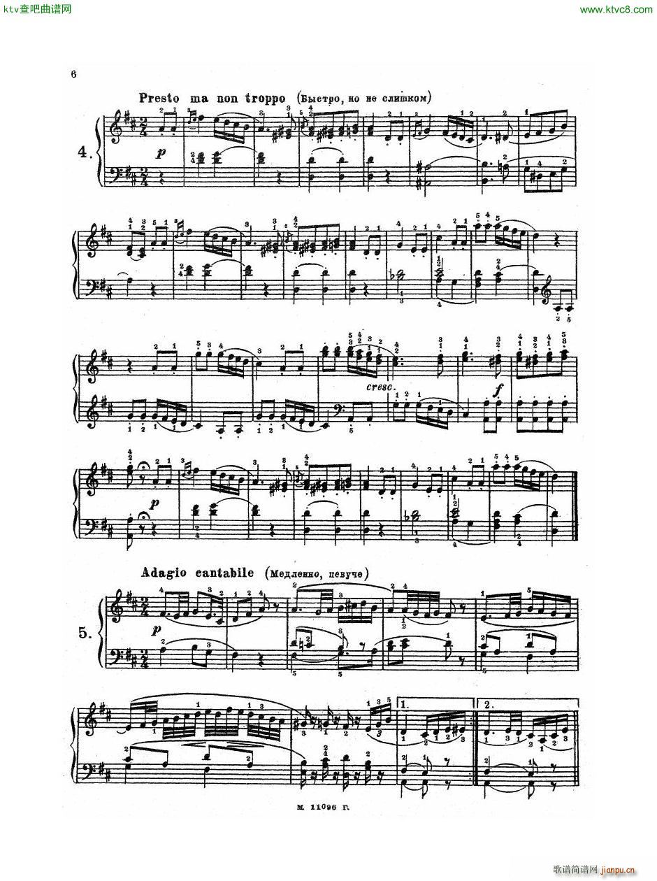 Haydn Twelve Easy Pieces For Piano(钢琴谱)7