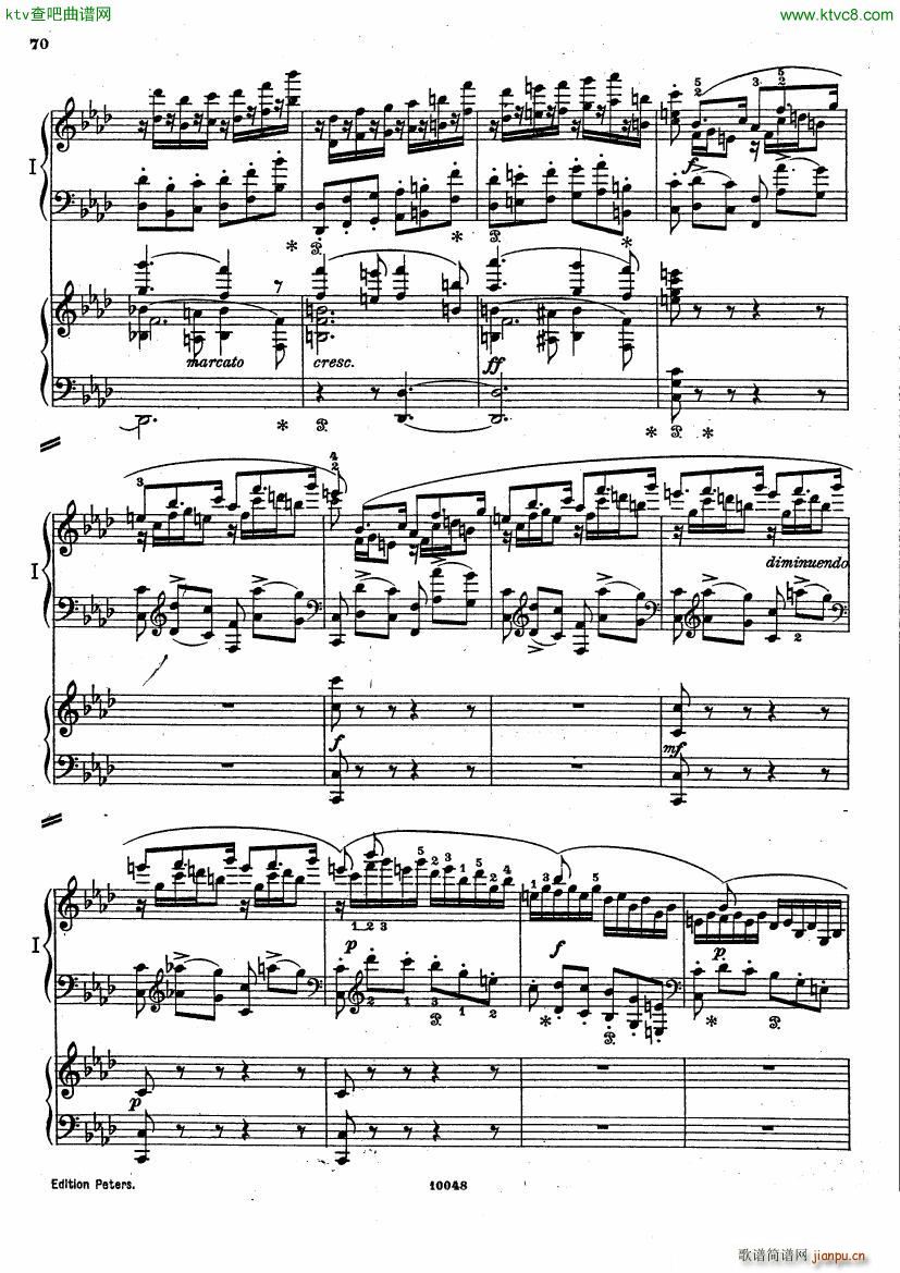 Henselt Concerto op 16 4(钢琴谱)10