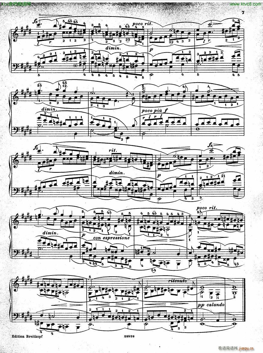 Henselt Piano Solo Album(钢琴谱)6