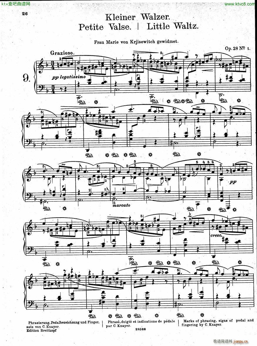 Henselt Piano Solo Album(钢琴谱)25