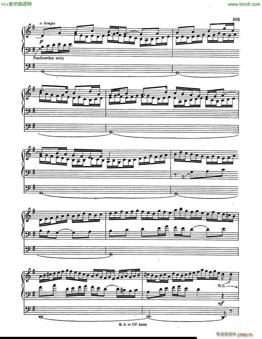 Henry Jean Pastorale organ(钢琴谱)3
