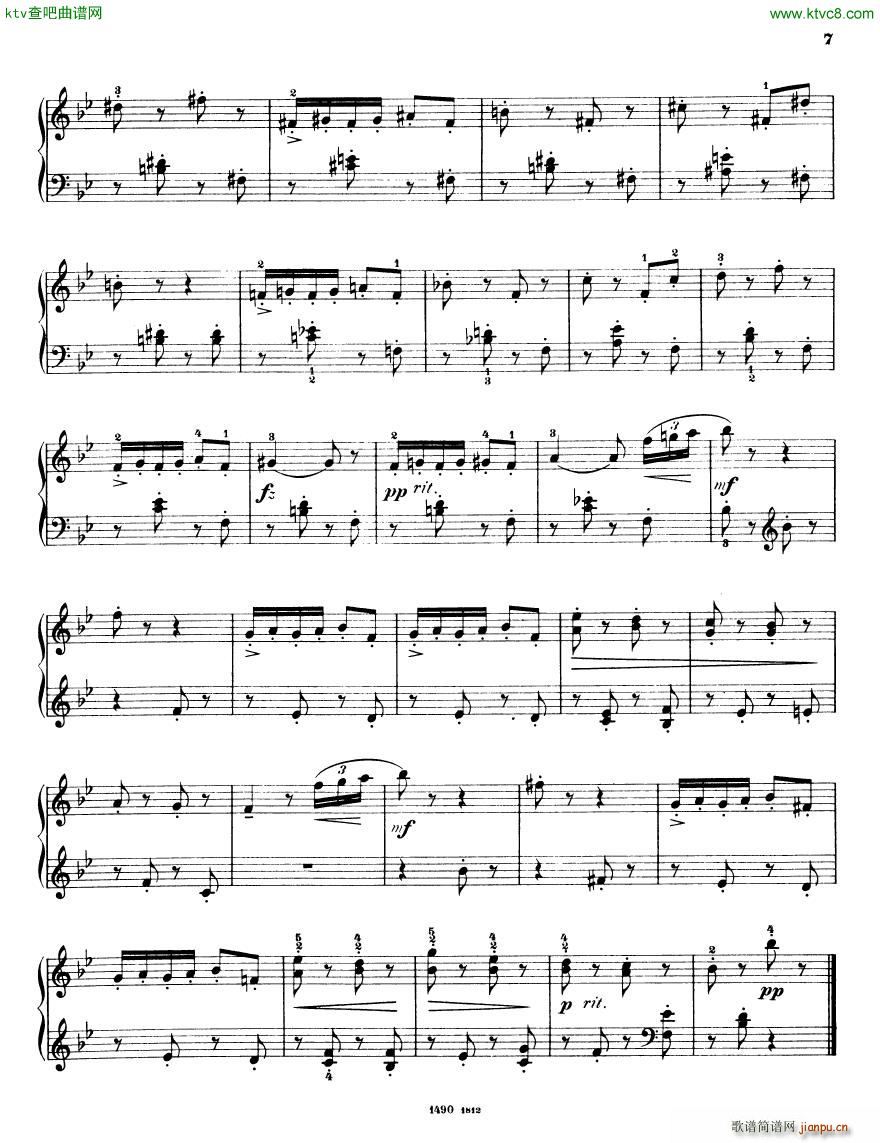 Henriques bilderbuch heft 2(钢琴谱)6