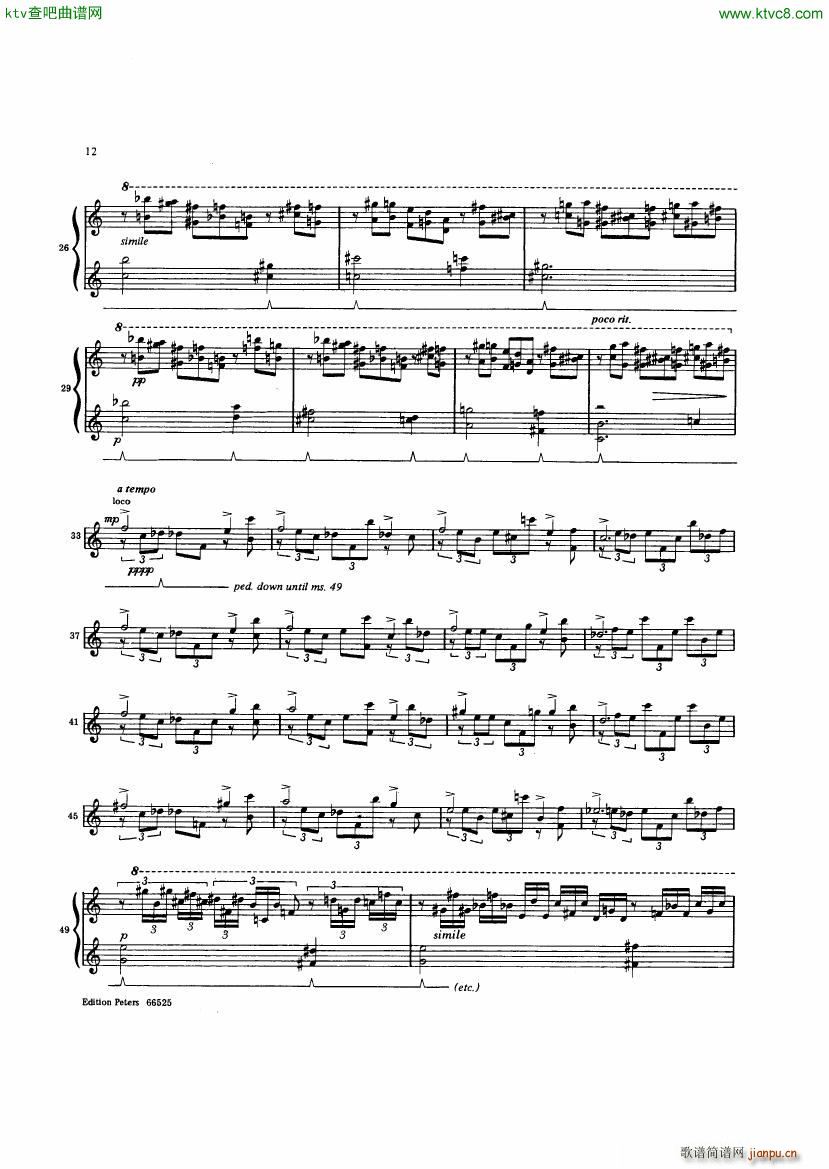 Helps 3 Hommages(钢琴谱)11