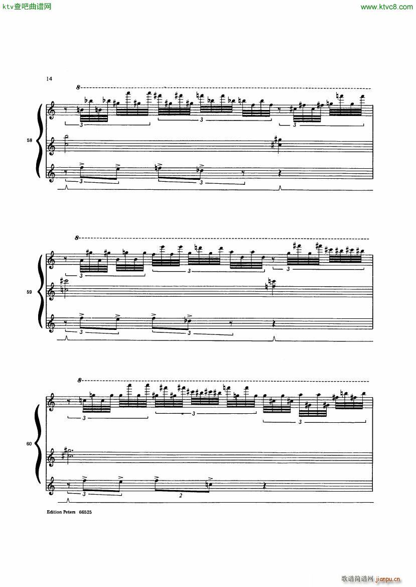 Helps 3 Hommages(钢琴谱)13