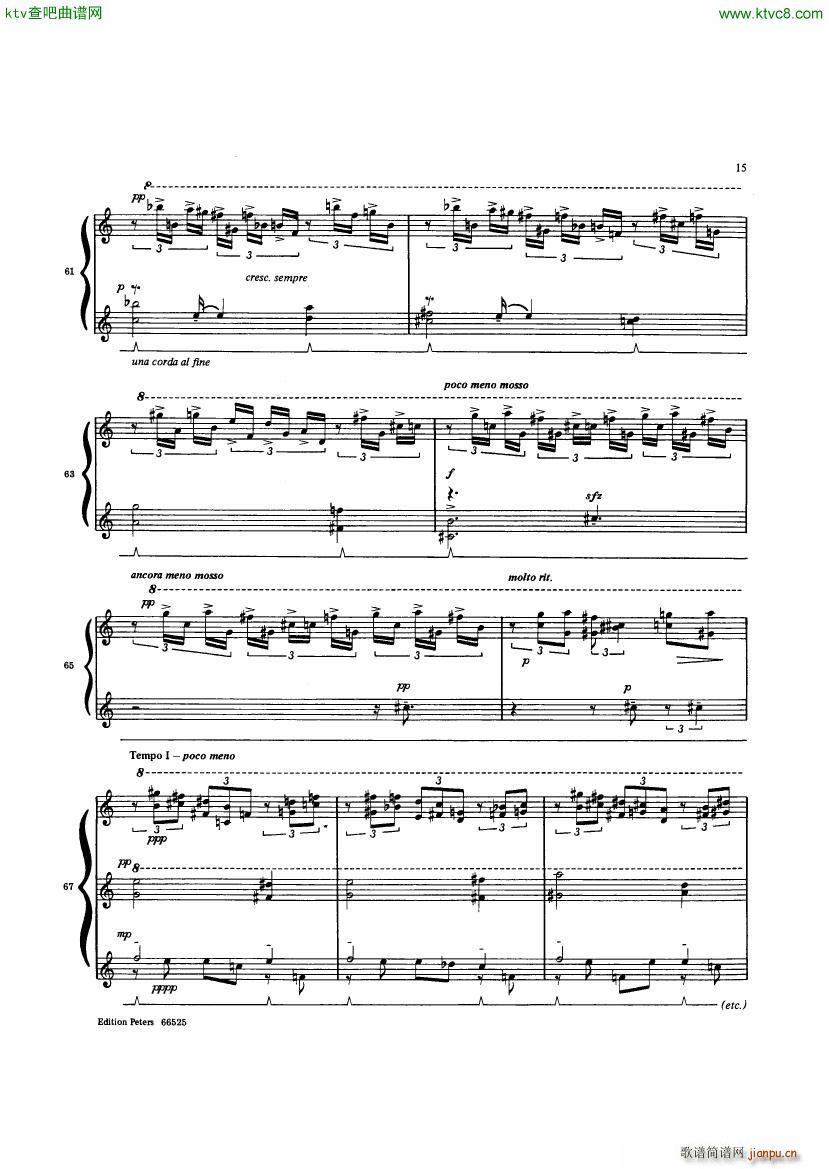 Helps 3 Hommages(钢琴谱)14