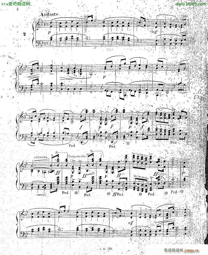 op 83 Feuillets d album(钢琴谱)3