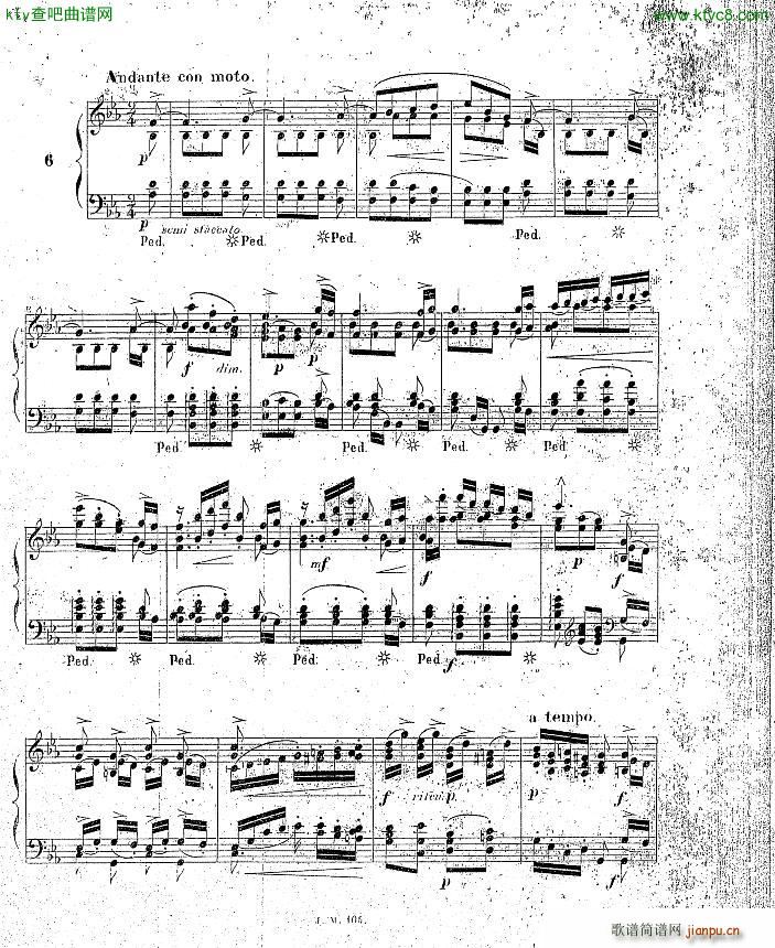 op 83 Feuillets d album(钢琴谱)10