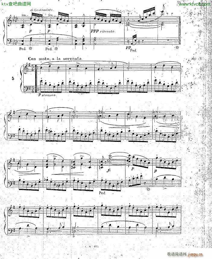 op 83 Feuillets d album(钢琴谱)8