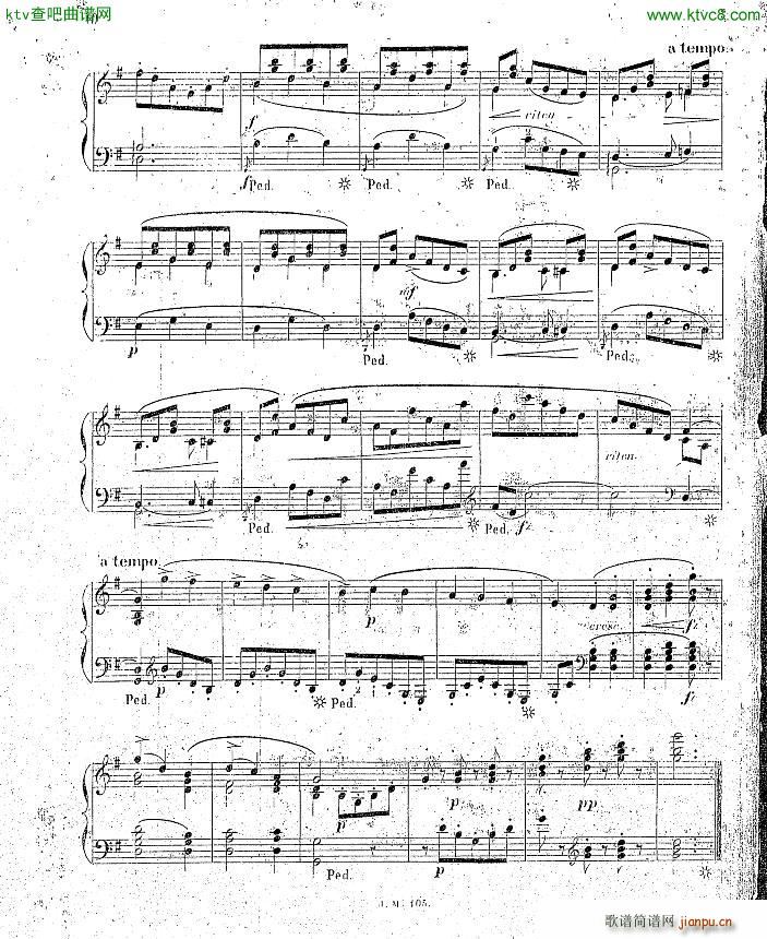 op 83 Feuillets d album(钢琴谱)9
