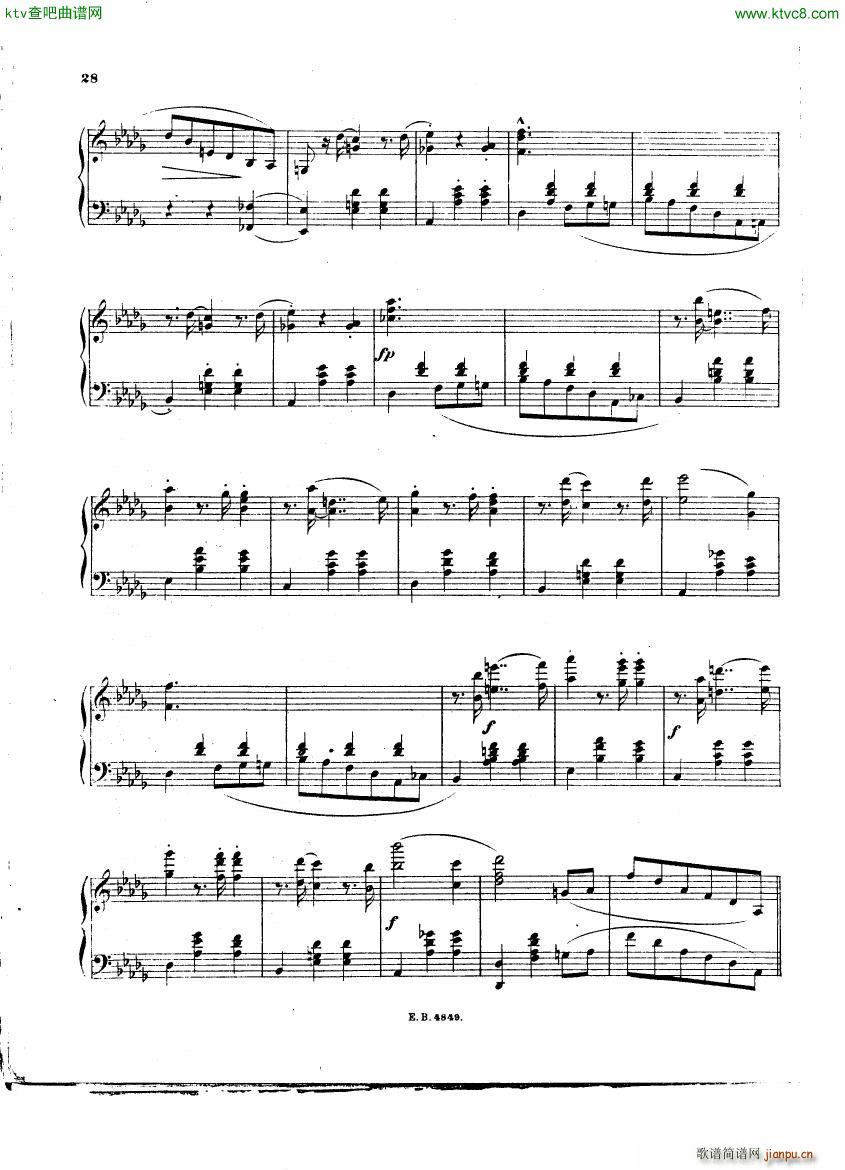 heller schumann variation 2(钢琴谱)5