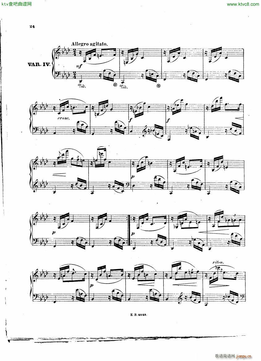 heller schumann variation 2(钢琴谱)1