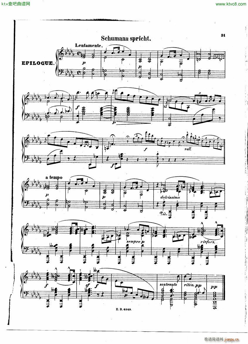 heller schumann variation 2(钢琴谱)8