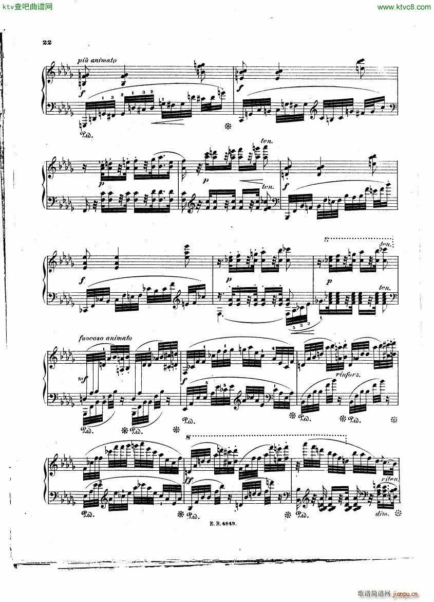 heller schumann variation 1(钢琴谱)6