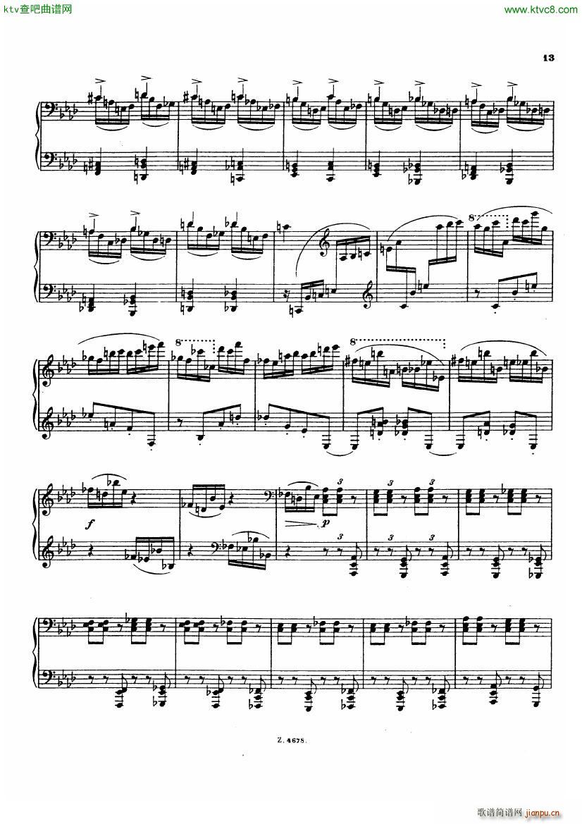 hofmann kaleidoscope(钢琴谱)5