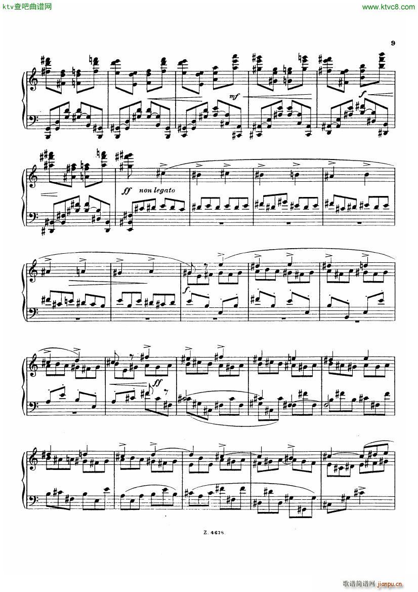 hofmann kaleidoscope(钢琴谱)8