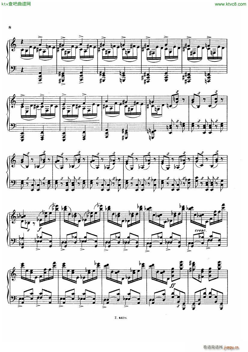 hofmann kaleidoscope(钢琴谱)7