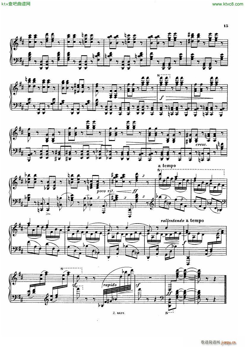 hofmann kaleidoscope(钢琴谱)14