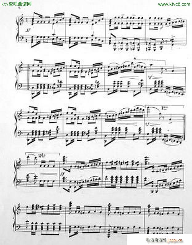 Hofmann Polonaise Americaine(钢琴谱)5