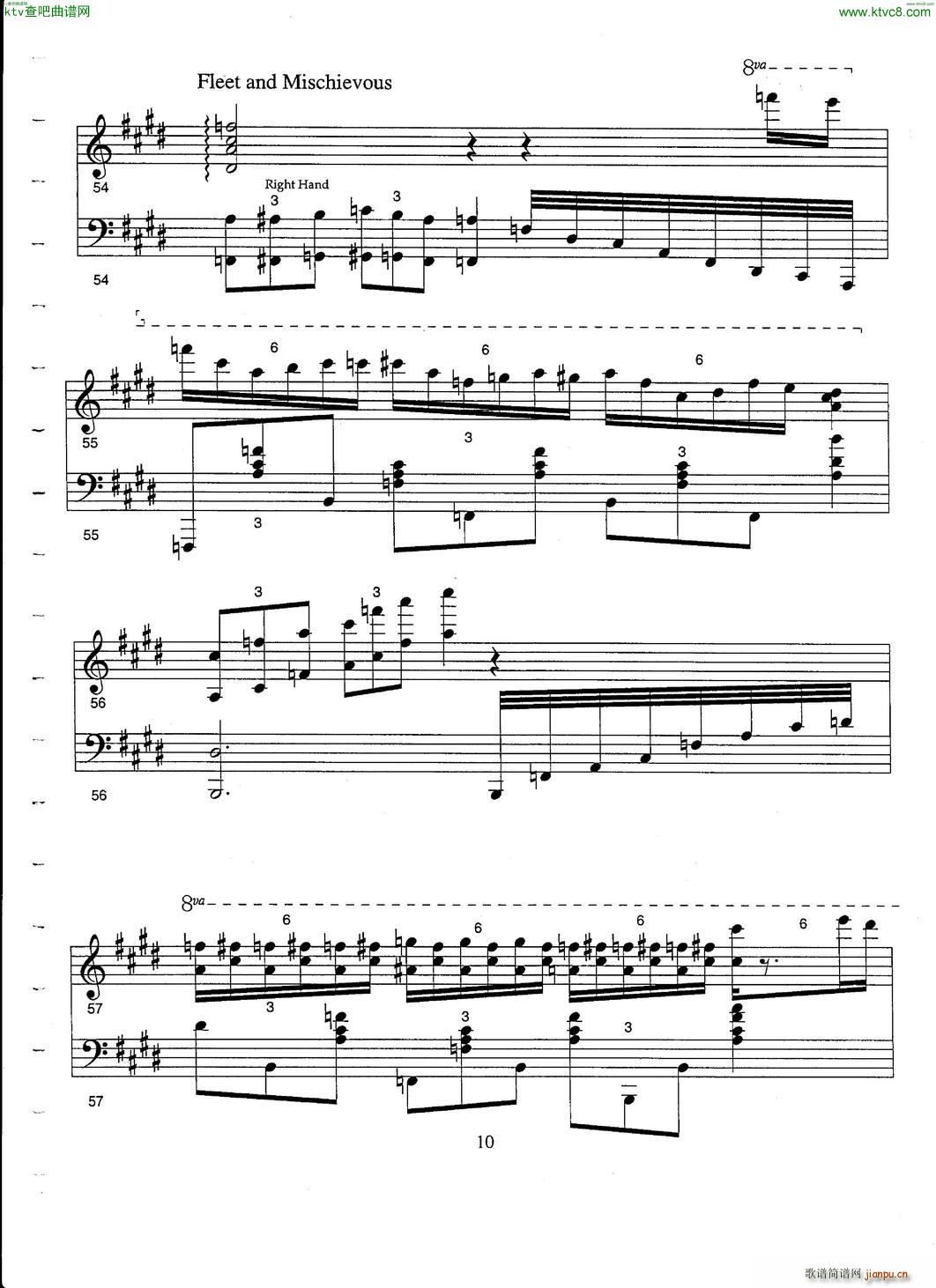 Hirtz Wizard of Oz Fantasy(钢琴谱)10