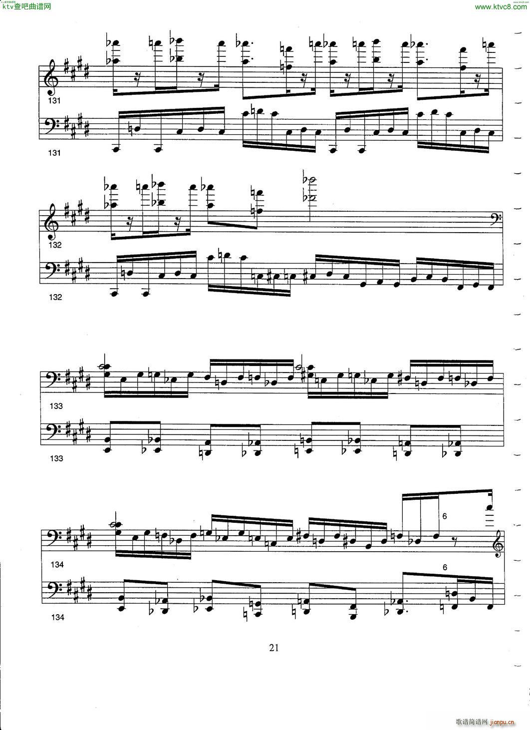 Hirtz Wizard of Oz Fantasy(钢琴谱)21