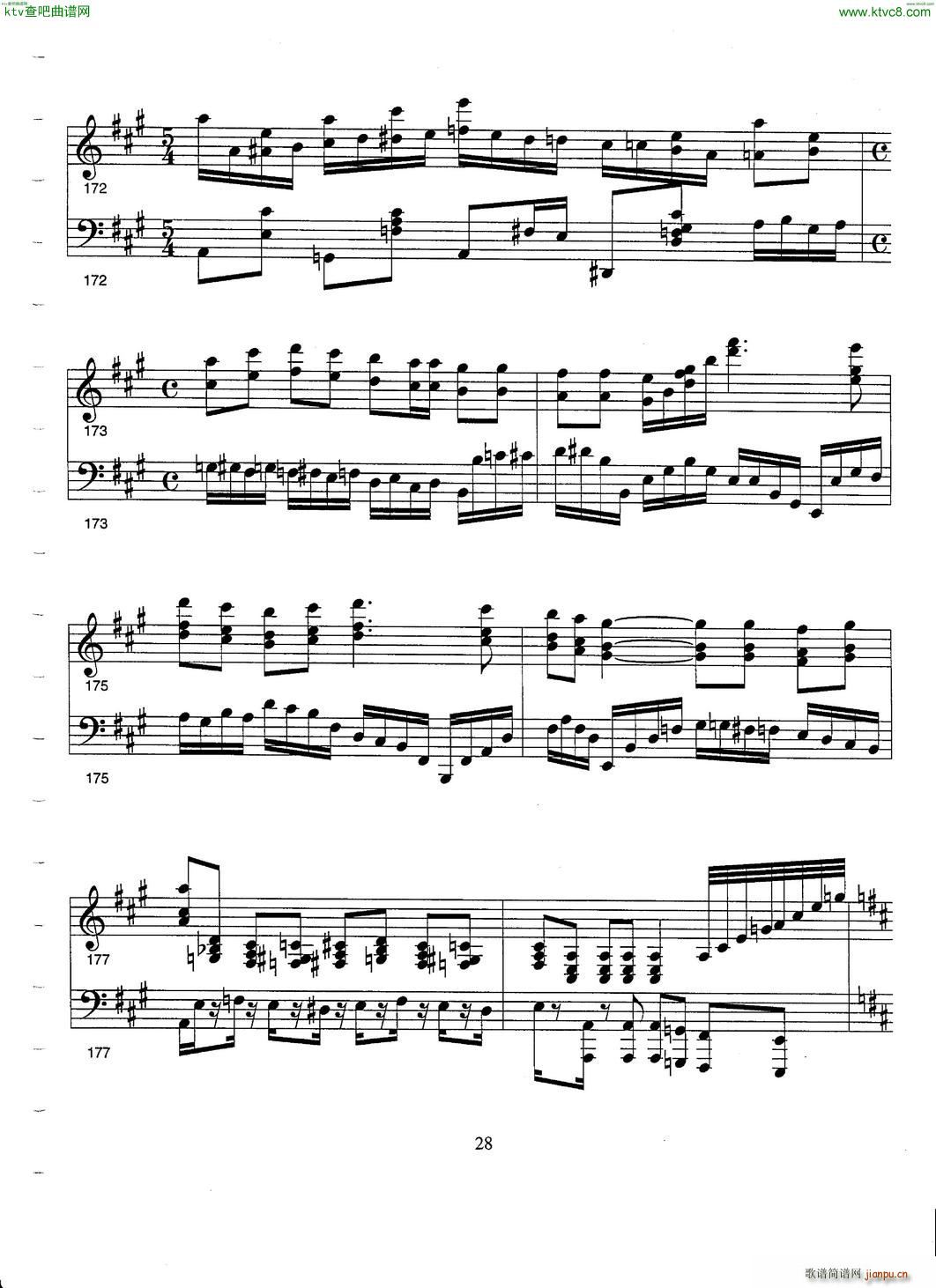 Hirtz Wizard of Oz Fantasy(钢琴谱)28