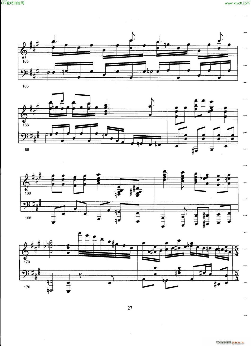 Hirtz Wizard of Oz Fantasy(钢琴谱)27