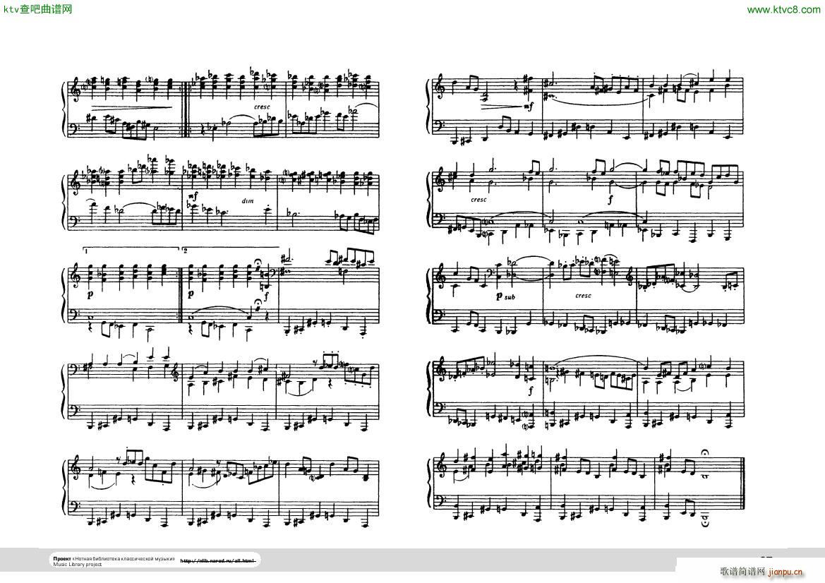 Hindemith Ludus tonalis 2(钢琴谱)14