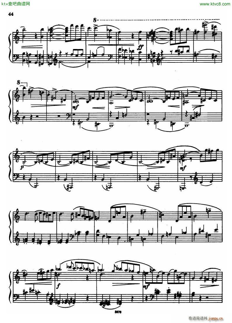 Hindemith Sonata No 2(钢琴谱)15