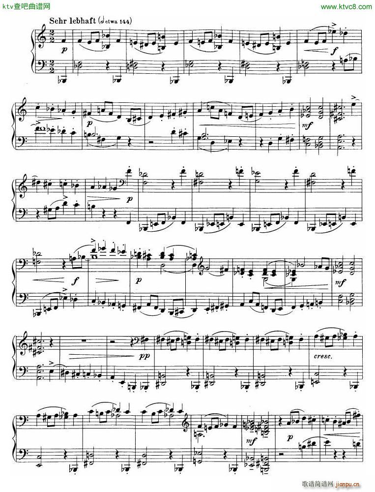 Hindemith Piano Sonata No 3(钢琴谱)6