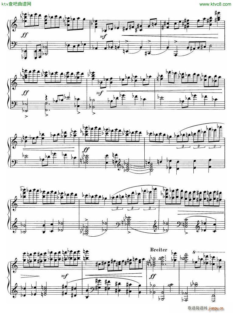 Hindemith Piano Sonata No 3(钢琴谱)22