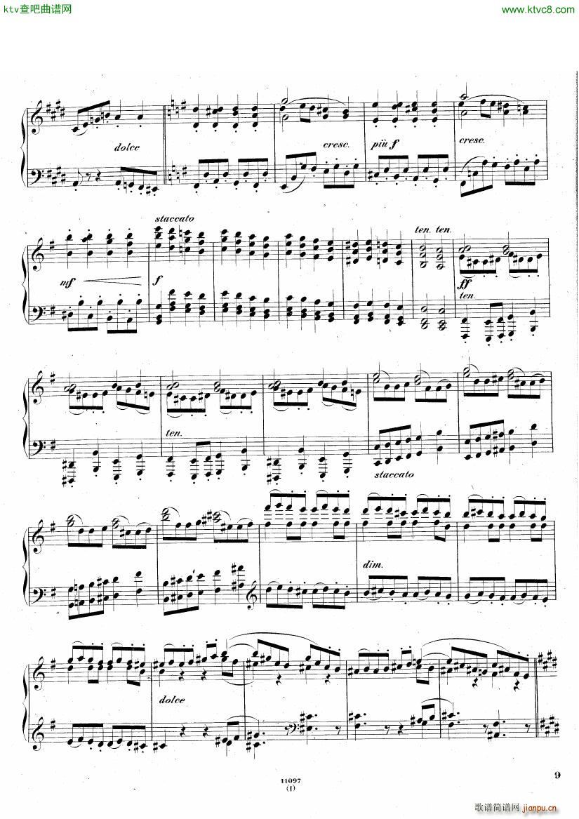 hiller 115 gavotte sarabande courante(钢琴谱)7