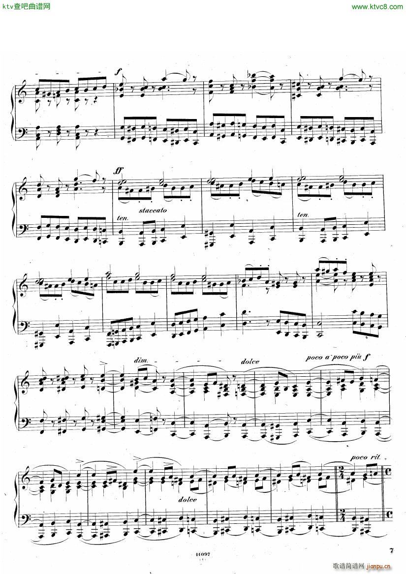 hiller 115 gavotte sarabande courante(钢琴谱)5