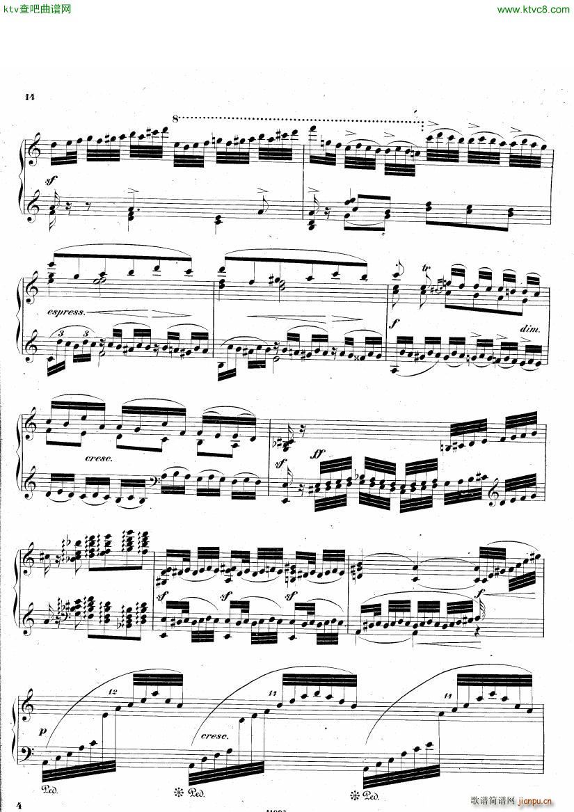 hiller 115 gavotte sarabande courante(钢琴谱)12