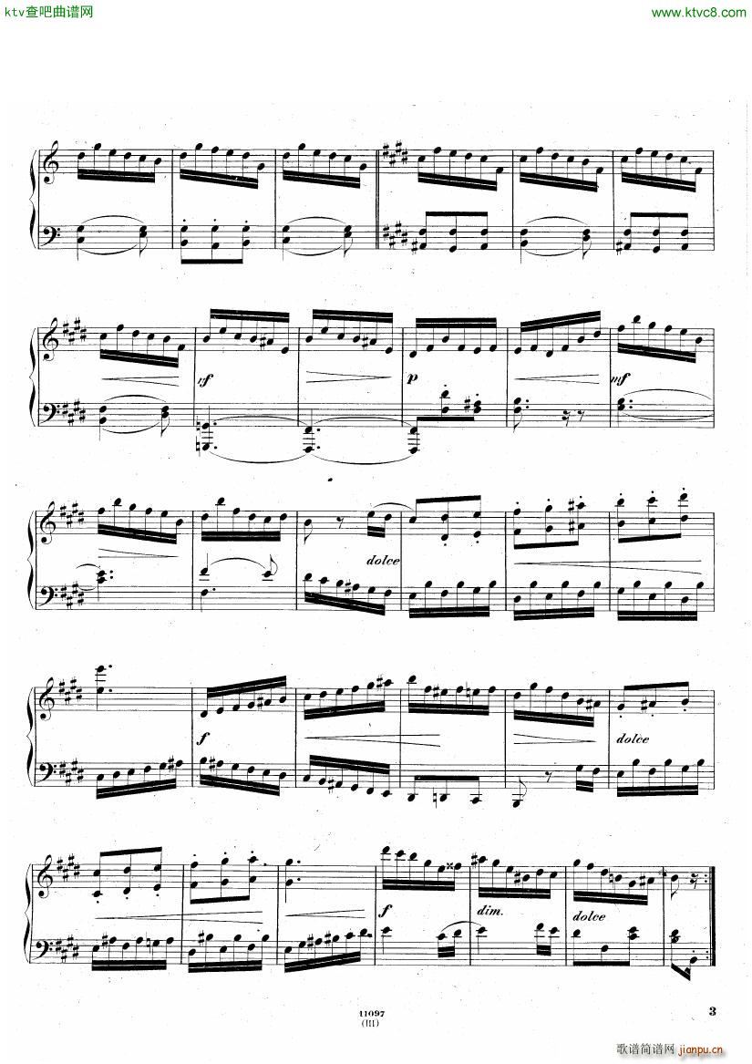 hiller 115 gavotte sarabande courante(钢琴谱)17