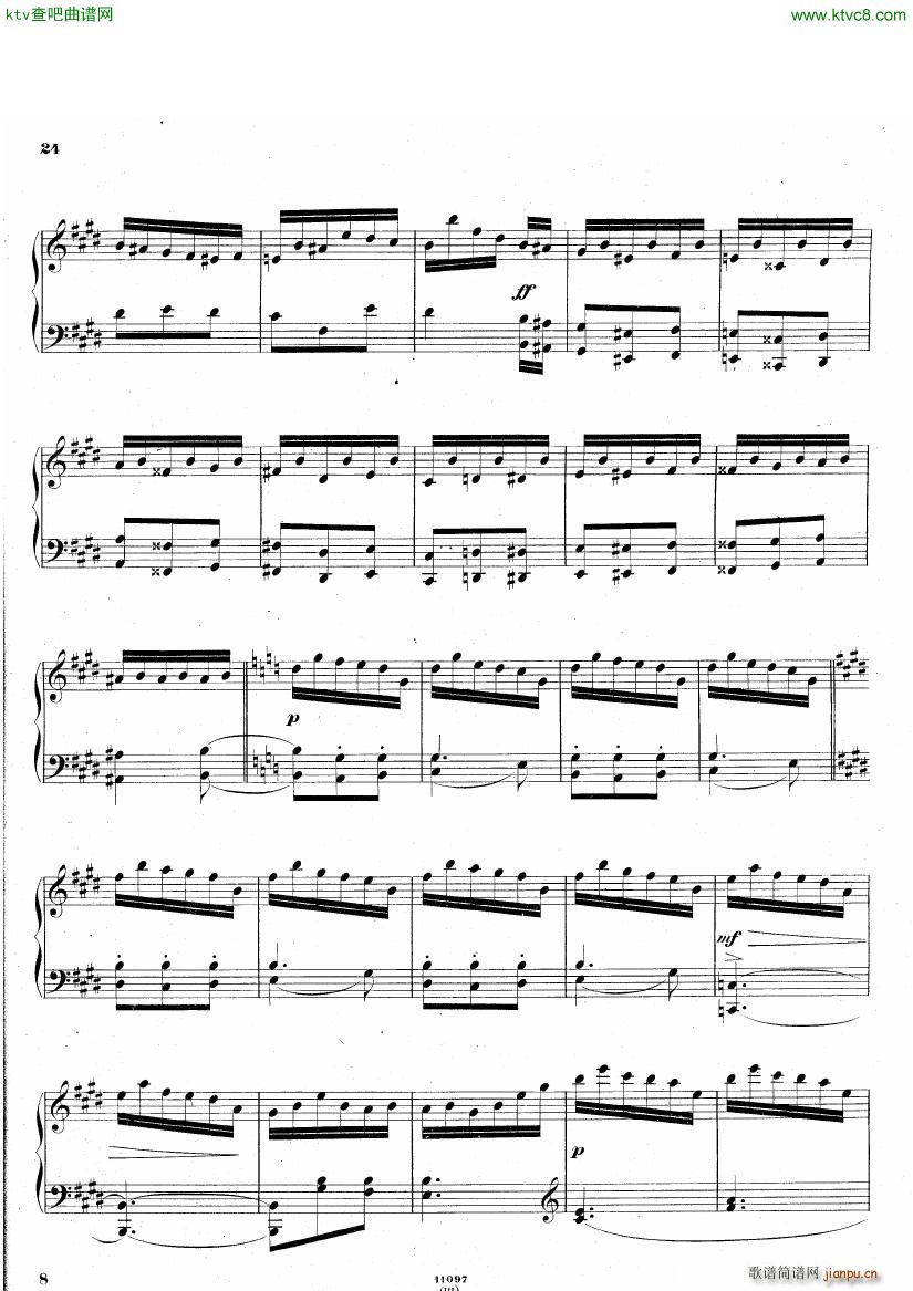 hiller 115 gavotte sarabande courante(钢琴谱)22