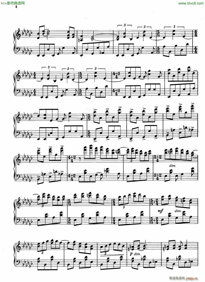 Gould Pieces of China(钢琴谱)6