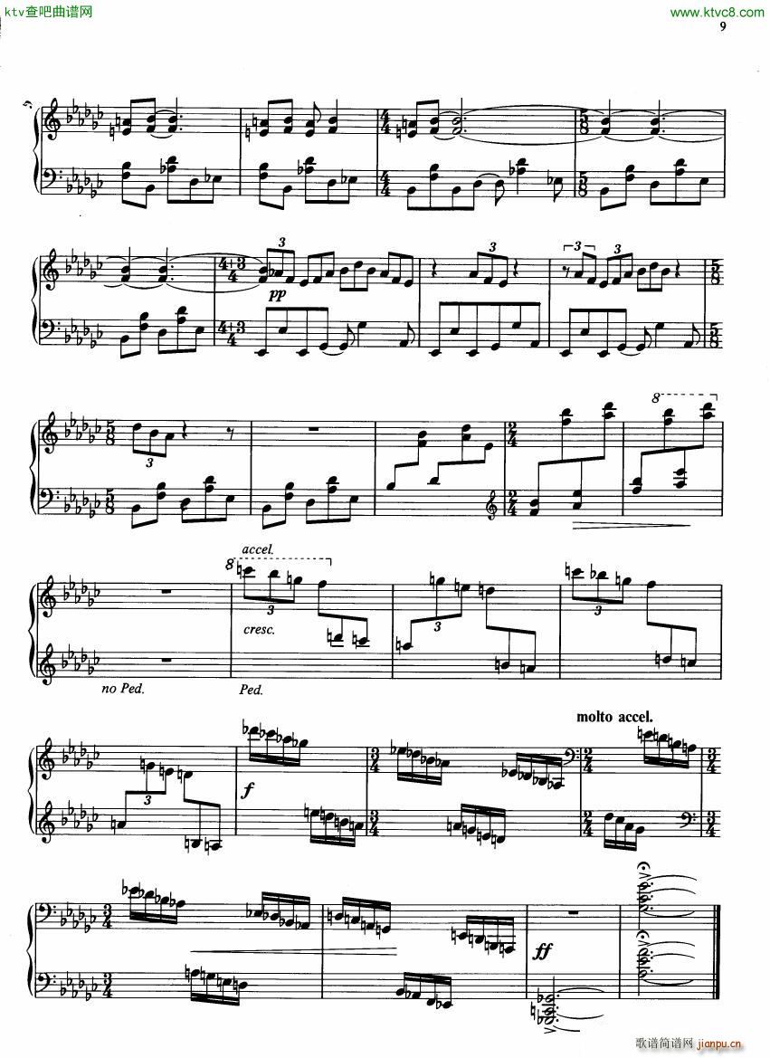 Gould Pieces of China(钢琴谱)7