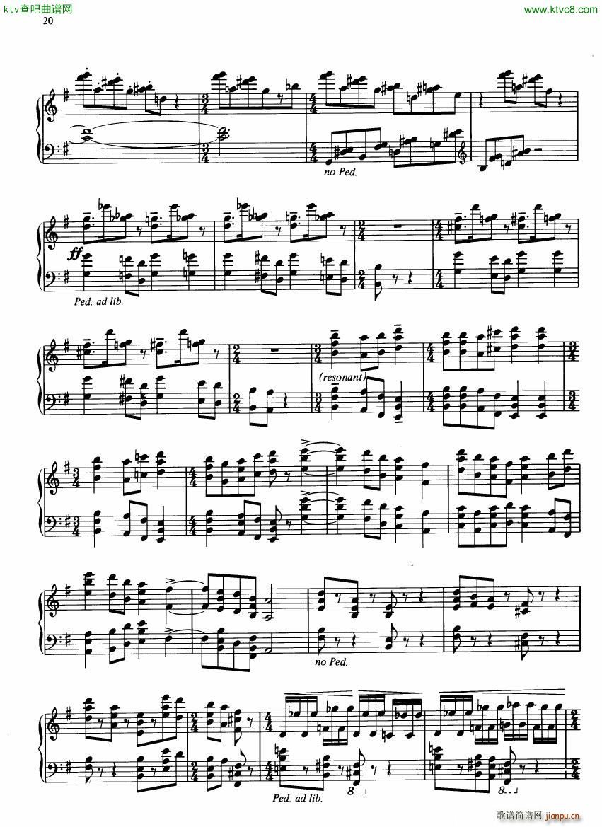 Gould Pieces of China(钢琴谱)18