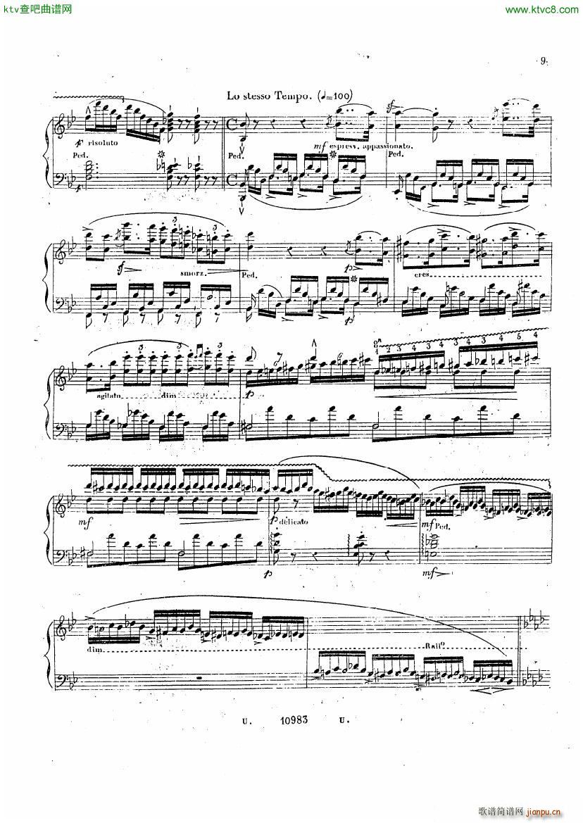 herz sonnambula(钢琴谱)9