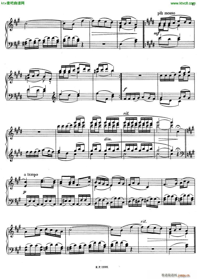 Glière Zw lf Kinderstücke Op 31(钢琴谱)10