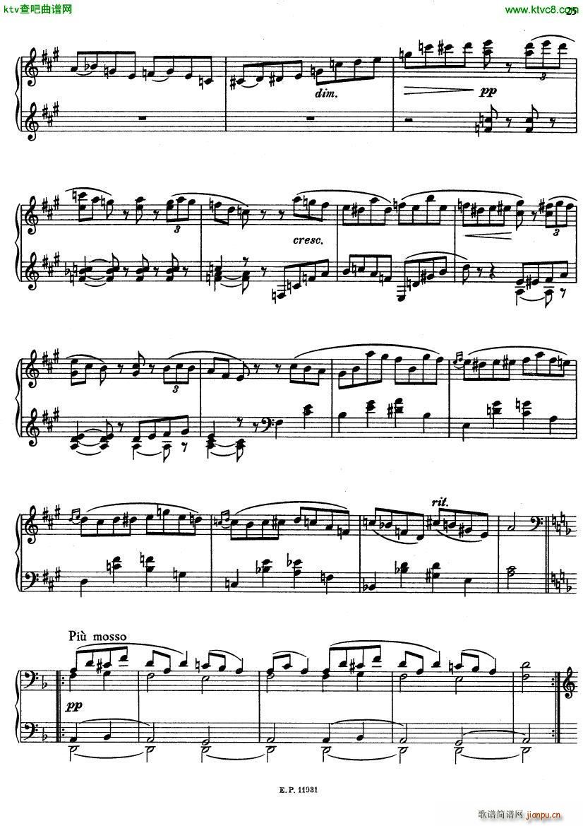 Glière Zw lf Kinderstücke Op 31(钢琴谱)24